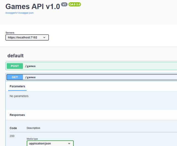 Games API